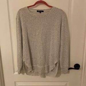 Ocean Drive Medium Oversized Gray Crewneck Sweatshirt